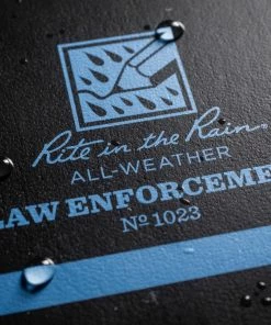 Waterproof Notebooks Rite In The Rain All-Weather Law Enforcement Notebook, 3.25 In. X 5 In.