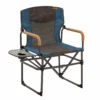 EUREKA DIRECTOR CHAIR WITH SIDE TABLE Camping & Hunting