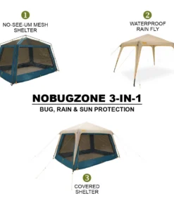EUREKA NOBUGZONE 3-IN-1 SHELTER