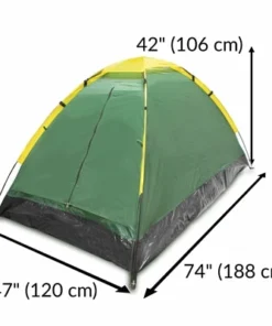 Emergency Zone ULTRALIGHT 2 PERSON COMPACT DOME TENT Camping & Hunting