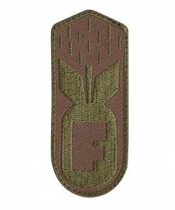 Rothco F-Bomb Patch With Hook Back - Coyote Brown