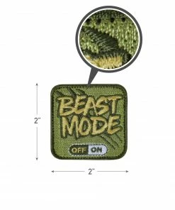 Rothco Beast Mode Patch With Hook Back