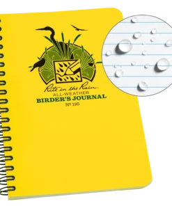 Waterproof Notebooks Rite In The Rain Weatherproof Spiral Birders Journal 4.625 In. X 7 In.