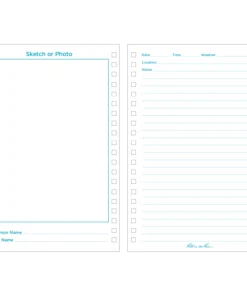Waterproof Notebooks Rite In The Rain Weatherproof Spiral Birders Journal 4.625 In. X 7 In.