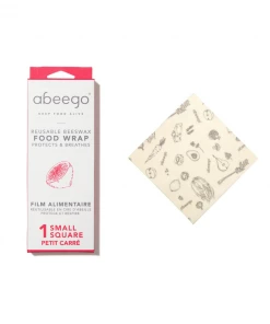 Abeego Reusable Beeswax Food Wraps - Square Food & Food Storage