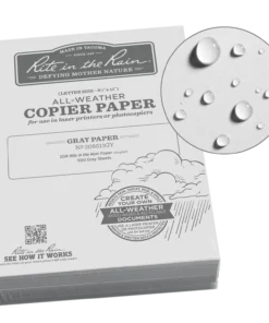 Rite In The Rain Weatherproof Bulk Copier Paper 8.5 In. X 11 In. 500 Sheets - 20# 14 Rite In The Rain Weatherproof Bulk Copier Paper 8.5 In. X 11 In. 500 Sheets - 20#