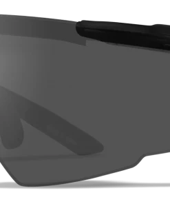 WILEY X SABER ADVANCED SUNGLASSES 3 Lens Pack ~ Smoke Grey- Clear- Light Rust With Matte Black Frame