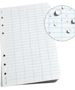 Waterproof Notebooks Rite In The Rain Weatherproof Loose Leaf Paper 4.625 In. X 7 In. 100 Pattern Sheets - 32#