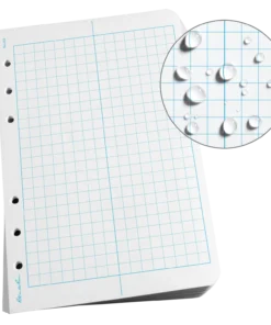 Waterproof Notebooks Rite In The Rain Weatherproof Loose Leaf Paper 4.625 In. X 7 In. 100 Pattern Sheets - 32#