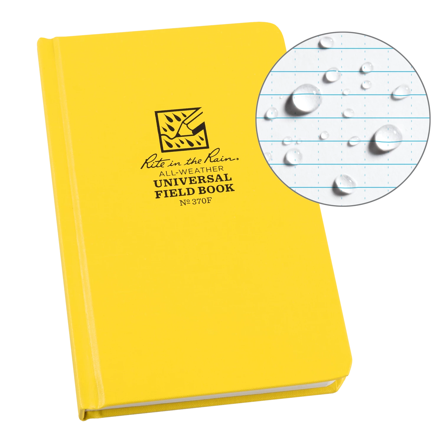 Rite In The Rain Weatherproof Hard Cover Notebook, 4.75 In. X 7.5 In. Books, Binders & Notepads 1 Rite In The Rain Weatherproof Hard Cover Notebook, 4.75 In. X 7.5 In. Books, Binders & Notepads