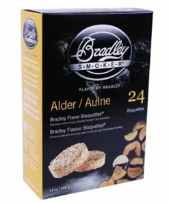 Bradley Flavor Bisquettes - Alder 24Pk Bradley Bisquettes