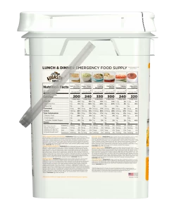 Augason Farms Emergency Food Supply Lunch & Dinner Pail