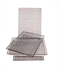 Bradley Smoker Jerky Racks, Teflon Coating, 15Ã—11.9 In, 4 Pack