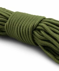Good2GoCo Gear 5mm Nylon Braided 50 Foot Green Camping Rope