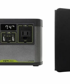Goal Zero Yeti 200X Power Station With Nomad 20 Solar Panel