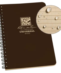 Books, Binders & Notepads Rite In The Rain Weatherproof Side Spiral Notebook, 4.625 In X 7 In