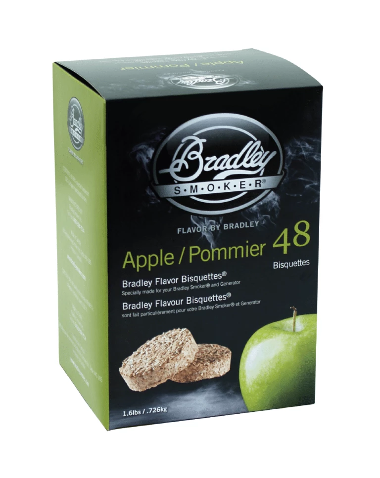 Bradley Flavor Bisquettes - Apple 48Pk 1 Bradley Flavor Bisquettes - Apple 48Pk
