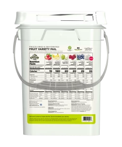 Augason Farms Freeze-Dried Fruit Variety Pail