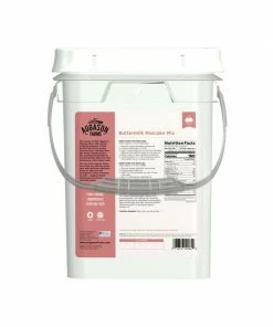 Augason Farms Buttermilk Pancake Mix 4-Gallon Pail