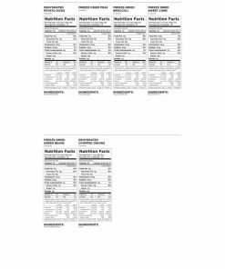 Augason Farms Freeze Dried Fruit & Vegetable Pail Combo