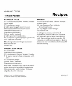 Augason Farms Tomato Powder 17 Augason Farms Tomato Powder