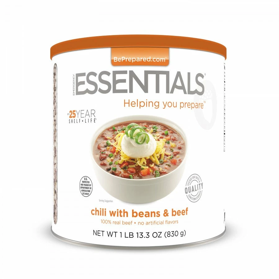 Food & Food Storage Emergency Essentials Chili With Beans & Beef 1 Food & Food Storage Emergency Essentials Chili With Beans & Beef