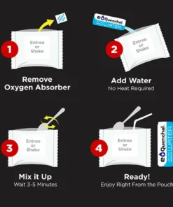 AUGASON FARMS READY NOW 24-Hour 1-Person Food & Water Supply (Homestyle) Food & Food Storage