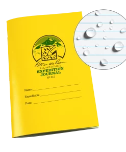 Rite In The Rain Weatherproof Stapled Notebook 4.625 In. X 7 In. - Expedition Journal Waterproof Notebooks