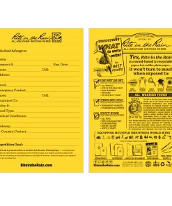 Rite In The Rain Weatherproof Stapled Notebook 4.625 In. X 7 In. - Expedition Journal Waterproof Notebooks