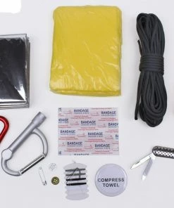 Pouches Rothco Water Bottle Survival Kit With MOLLE Compatible Pouch