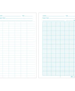 Rite In The Rain Weatherproof Hard Cover Notebook, 4.75 In. X 7.5 In. Geological Pattern Waterproof Notebooks