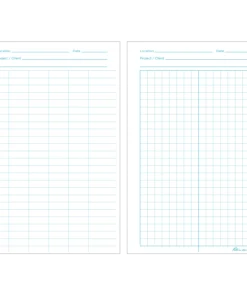 Rite In The Rain Weatherproof Hard Cover Notebook, 4.75 In. X 7.5 In. Environmental Pattern Waterproof Notebooks