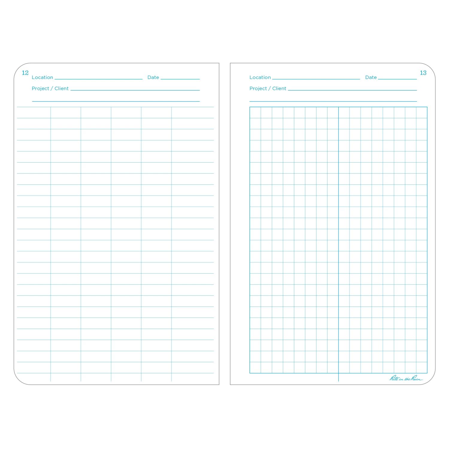 Rite In The Rain Weatherproof Hard Cover Notebook, 4.75 In. X 7.5 In. Environmental Pattern Waterproof Notebooks 2 Rite In The Rain Weatherproof Hard Cover Notebook, 4.75 In. X 7.5 In. Environmental Pattern Waterproof Notebooks