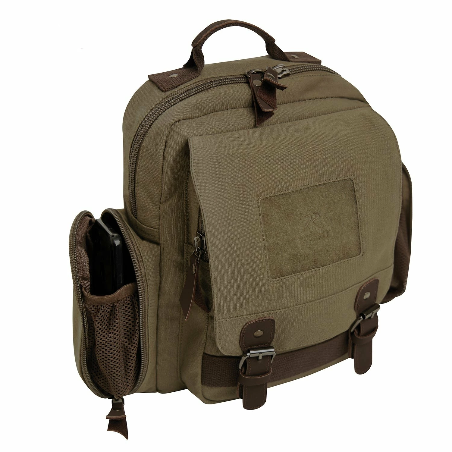 Gear Rothco Vintage Canvas Sling Backpack 2 Gear Rothco Vintage Canvas Sling Backpack