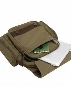 Gear Rothco Vintage Canvas Sling Backpack 8 Gear Rothco Vintage Canvas Sling Backpack