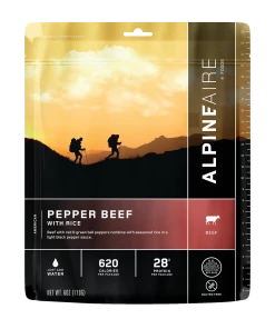 AlpineAire Pepper Beef With Rice