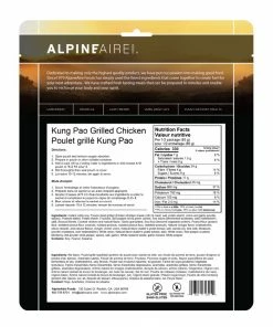 Backpacking Meals AlpineAire Kung Pao Beef