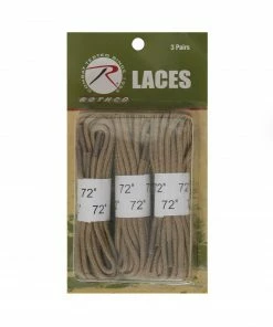Rothco 72" Boot Laces - 3-Pack