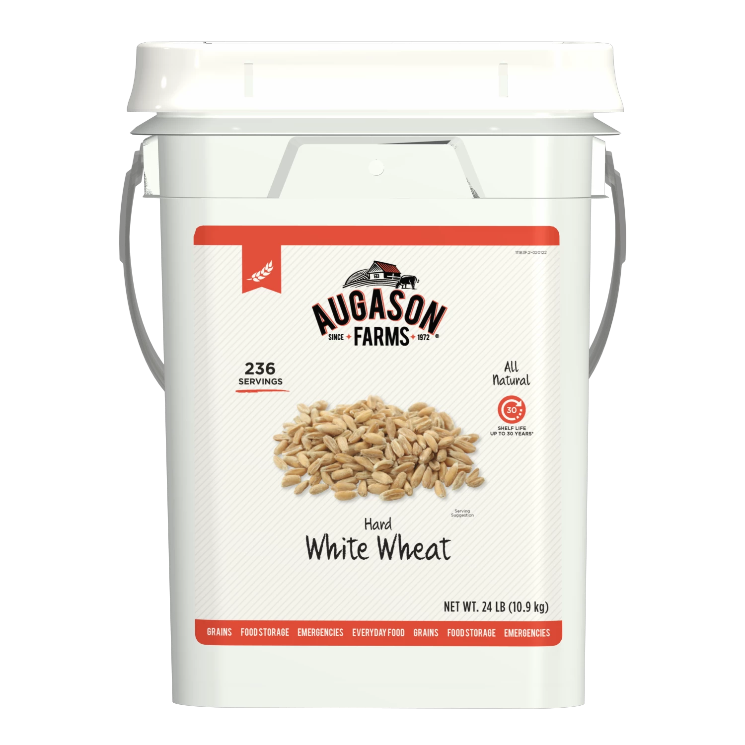 Augason Farms Hard White Wheat 1 Augason Farms Hard White Wheat