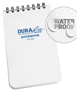 Rite In The Rain Waterproof (DURARITE) Top Spiral Notebook, 3" X 5" Waterproof Notebooks