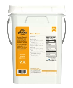 Augason Farms Pinto Beans, 4 Gallon Pail