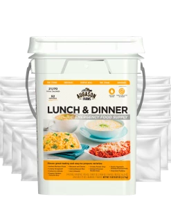 Augason Farms Emergency Food Supply Lunch & Dinner Pail