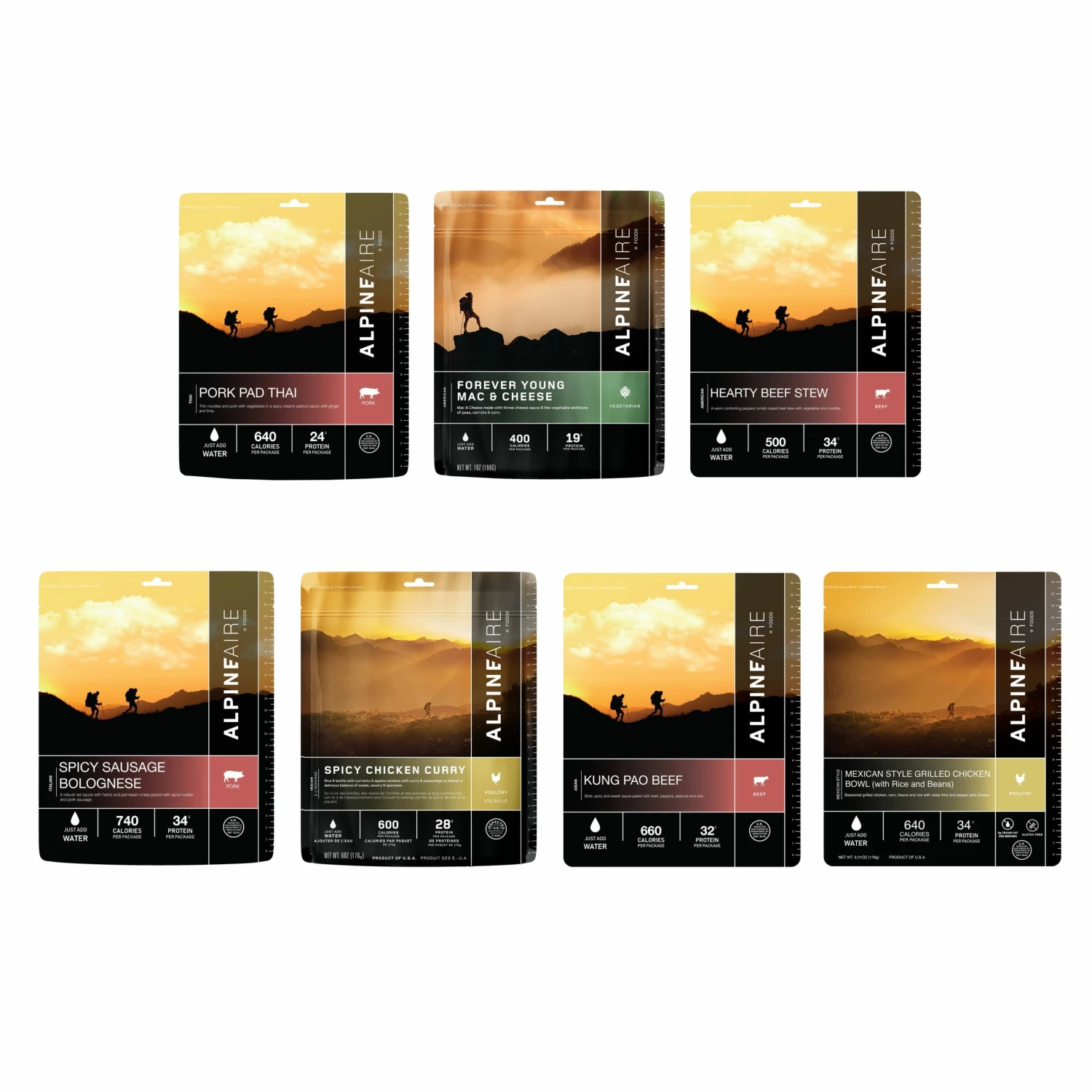 AlpineAire 7-Day Meal Kit 1 AlpineAire 7-Day Meal Kit