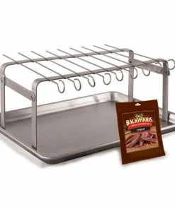 LEM JERKY HANGER WITH 9 SKEWERS AND SEASONING Food & Food Storage