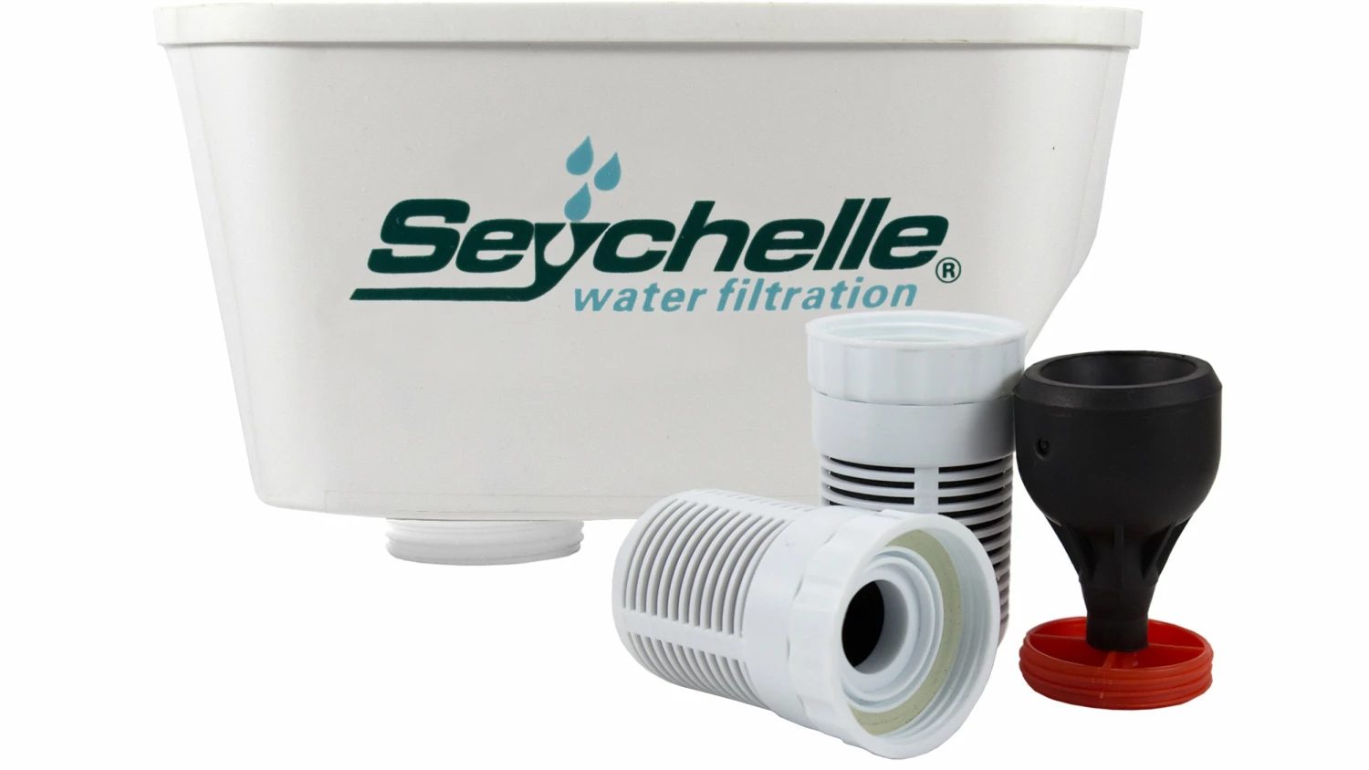 Seychelle 64 Oz. Regular Dual Water Pitcher Replacement Filter W/ New Reservoir 1 Seychelle 64 Oz. Regular Dual Water Pitcher Replacement Filter W/ New Reservoir