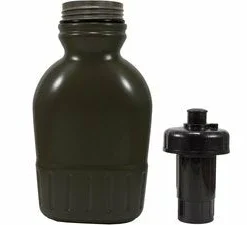 Seychelle Advanced Filter Canteen 38oz. - Black Cap Water