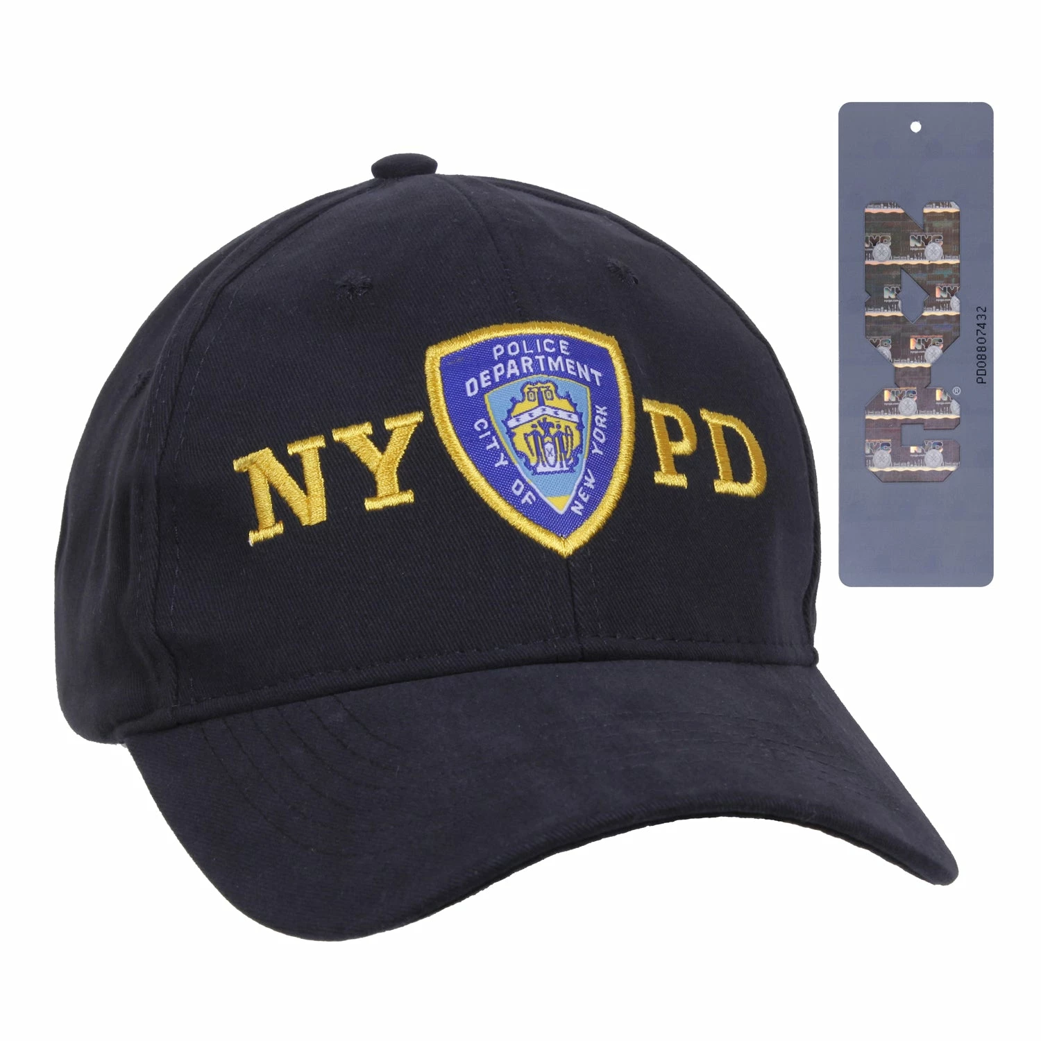 Rothco Officially Licensed NYPD Adjustable Cap With Emblem 1 Rothco Officially Licensed NYPD Adjustable Cap With Emblem