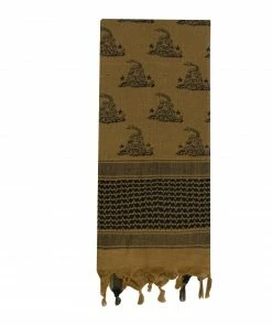 Rothco Gadsden Snake Shemagh Tactical Desert Scarf - One Size 13 Rothco Gadsden Snake Shemagh Tactical Desert Scarf - One Size