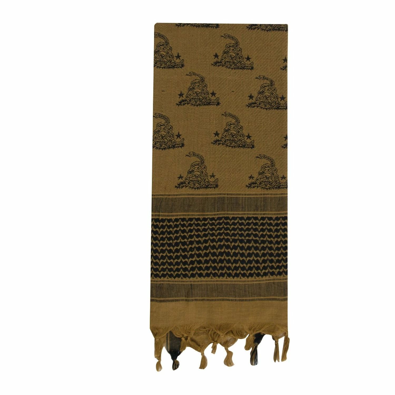 Rothco Gadsden Snake Shemagh Tactical Desert Scarf - One Size 6 Rothco Gadsden Snake Shemagh Tactical Desert Scarf - One Size