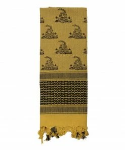 Rothco Gadsden Snake Shemagh Tactical Desert Scarf - One Size